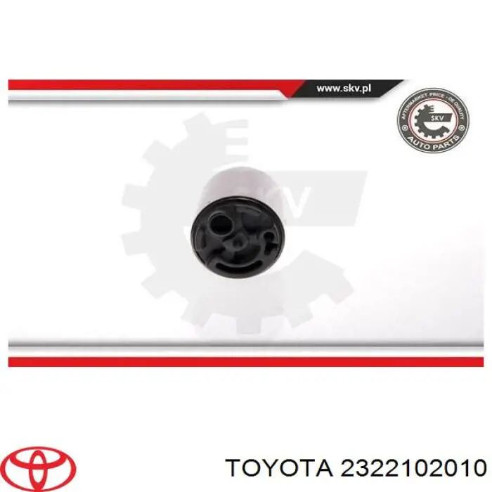 2322102010 Toyota элемент-турбинка топливного насоса
