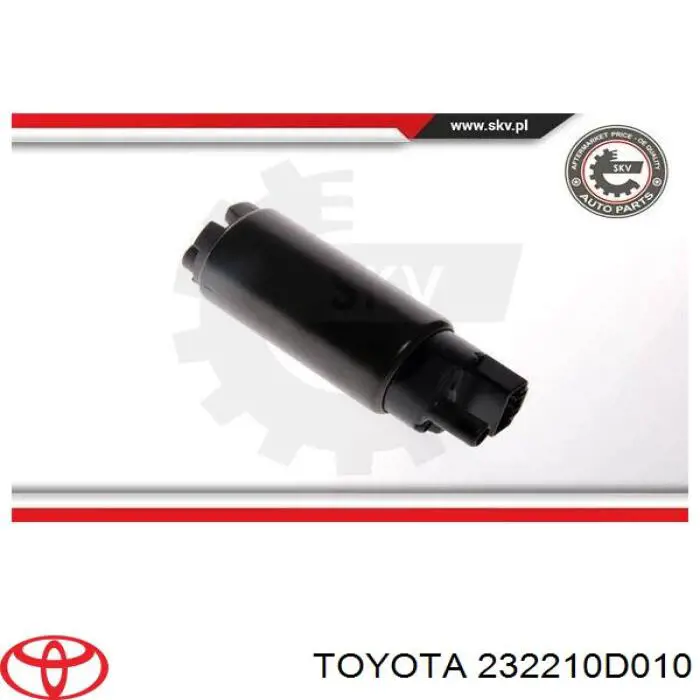 Elemento de turbina de bomba de combustible 232210D010 Toyota