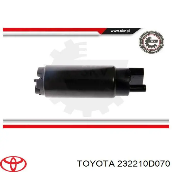 Элемент-турбинка топливного насоса 232210D070 Toyota
