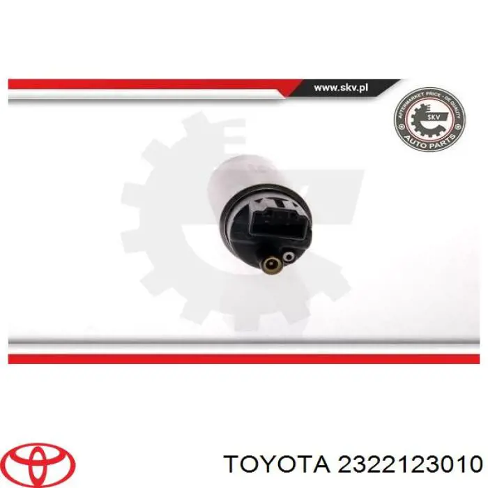 Элемент-турбинка топливного насоса Toyota 2322123010 цена, от 73.09 USD