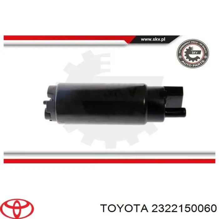 Купить 2322150060 Toyota Топливный насос погружной электрический