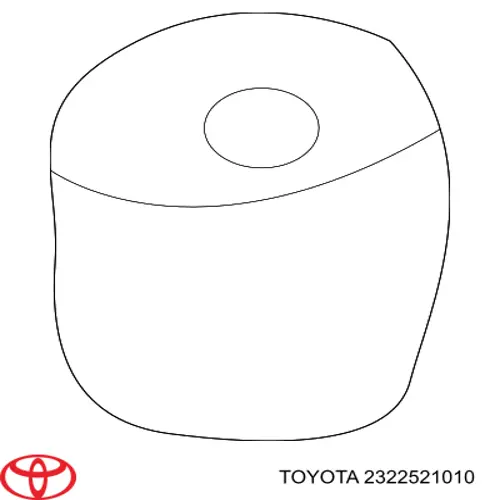 2322521010 Toyota compactador da bomba de combustível