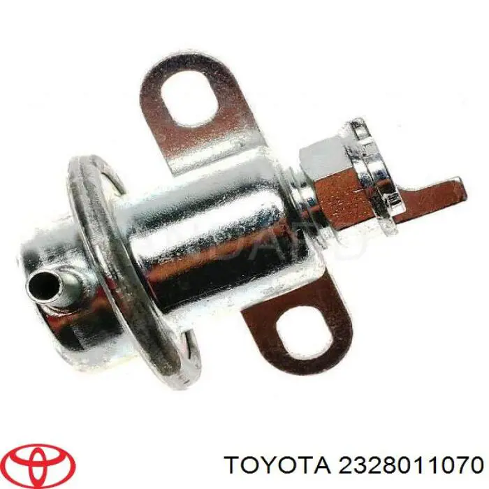 2328011070 Toyota regulador de pressão de combustível na régua de injectores