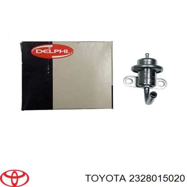 Регулятор давления топлива в топливной рейке на Toyota Corolla 