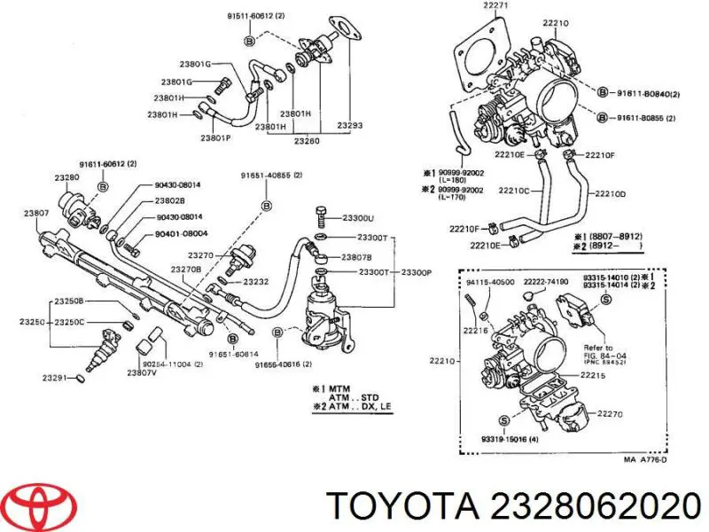 2328062020 Toyota 