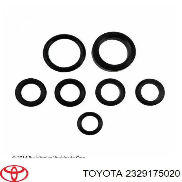 2329175020 Toyota anel (arruela do injetor de ajuste)