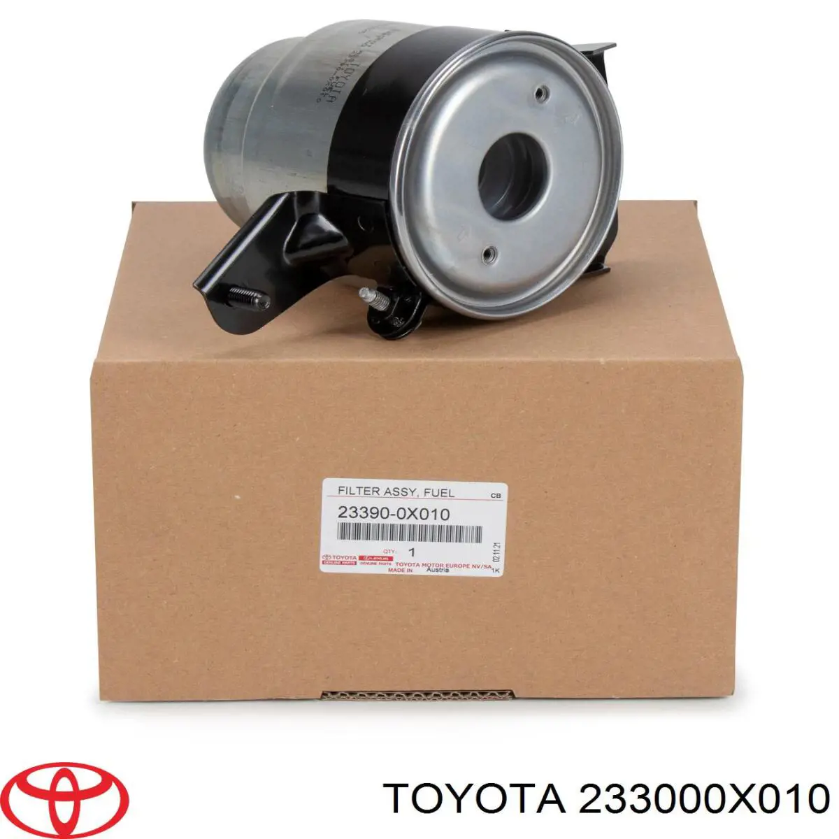 233000X010 Toyota filtro de combustível