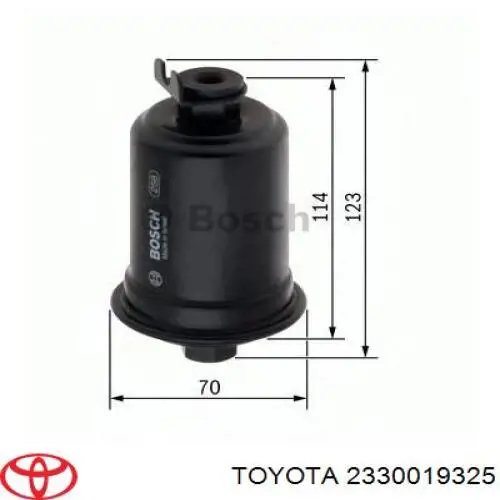 Купить 2330019325 Toyota Фильтр-отстойник топлива грубой очистки