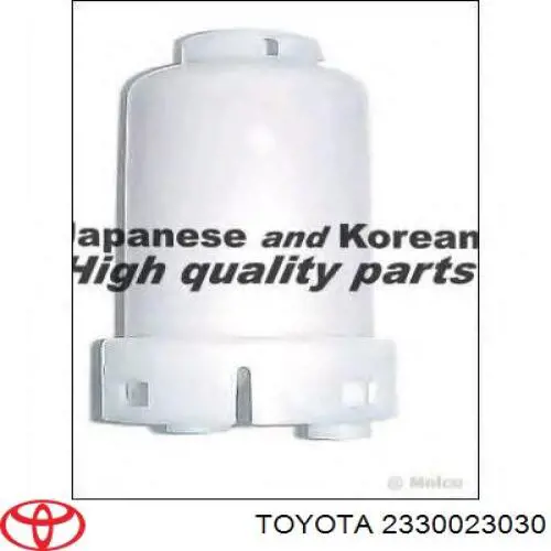 Фильтр тонкой очистки топлива Toyota 2330023030 цена, от 16.32 USD
