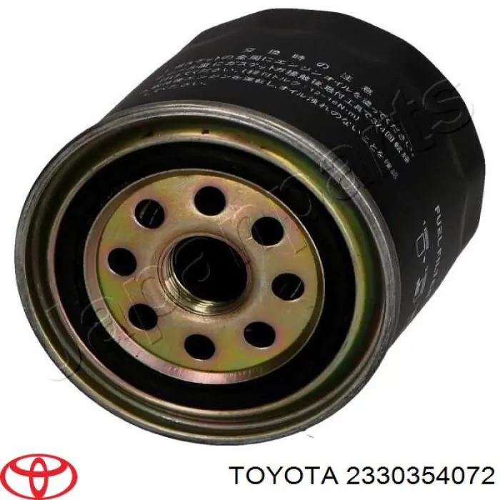 Filtro combustible 2330354072 Toyota