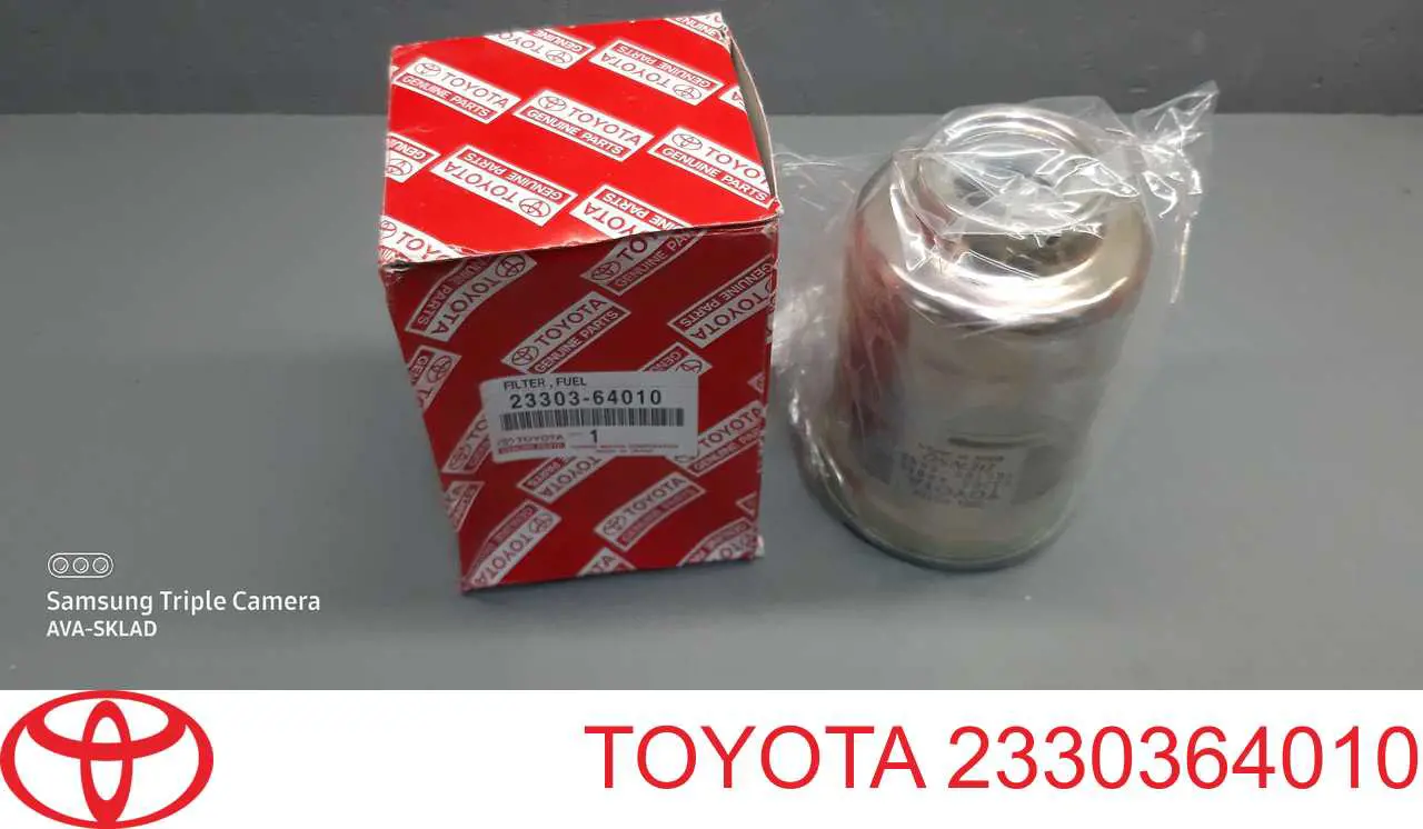 2330364010 Toyota топливный фильтр