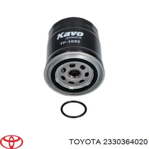 Filtro combustible 2330364020 Toyota