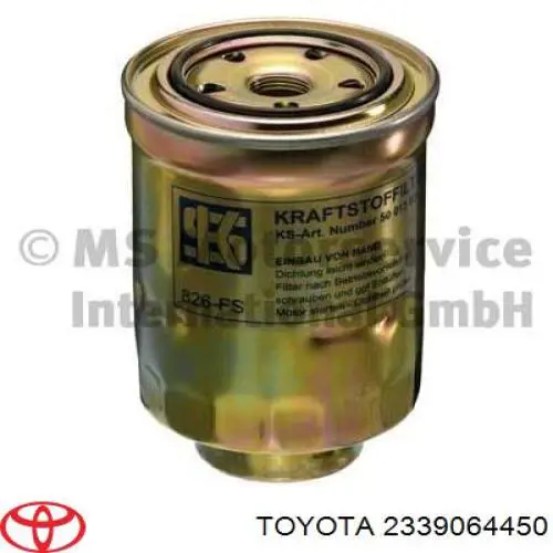 2339064450 Toyota топливный фильтр