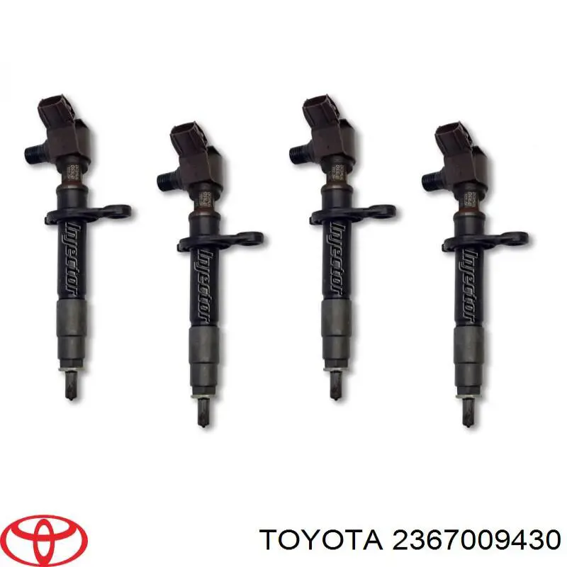 2367009430 Toyota injetor de injeção de combustível