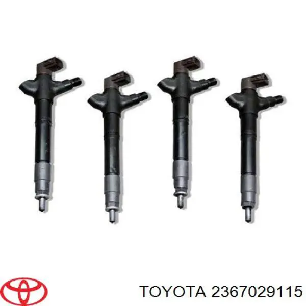2367029115 Toyota injetor de injeção de combustível