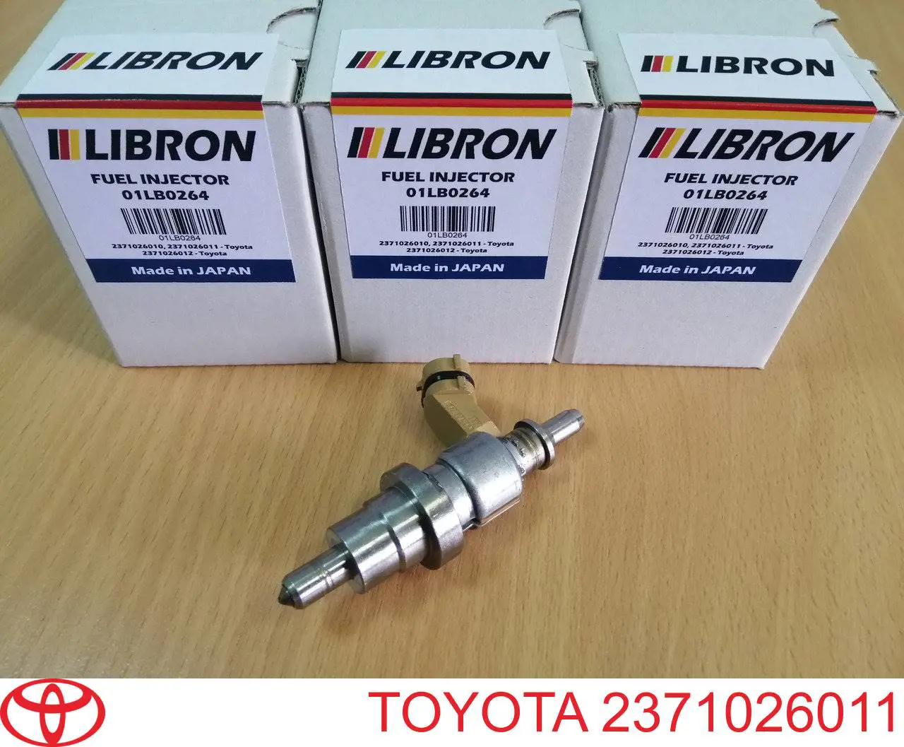  Regulador de pressão de combustível na régua de injectores Toyota Corolla sedan (E15) (2006 - 2013) 
