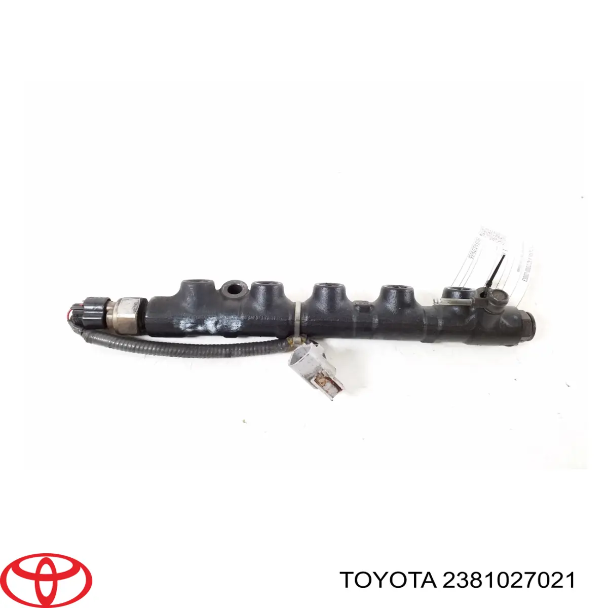 2381027021 TOYOTA Rampa de inyectores original y equivalente