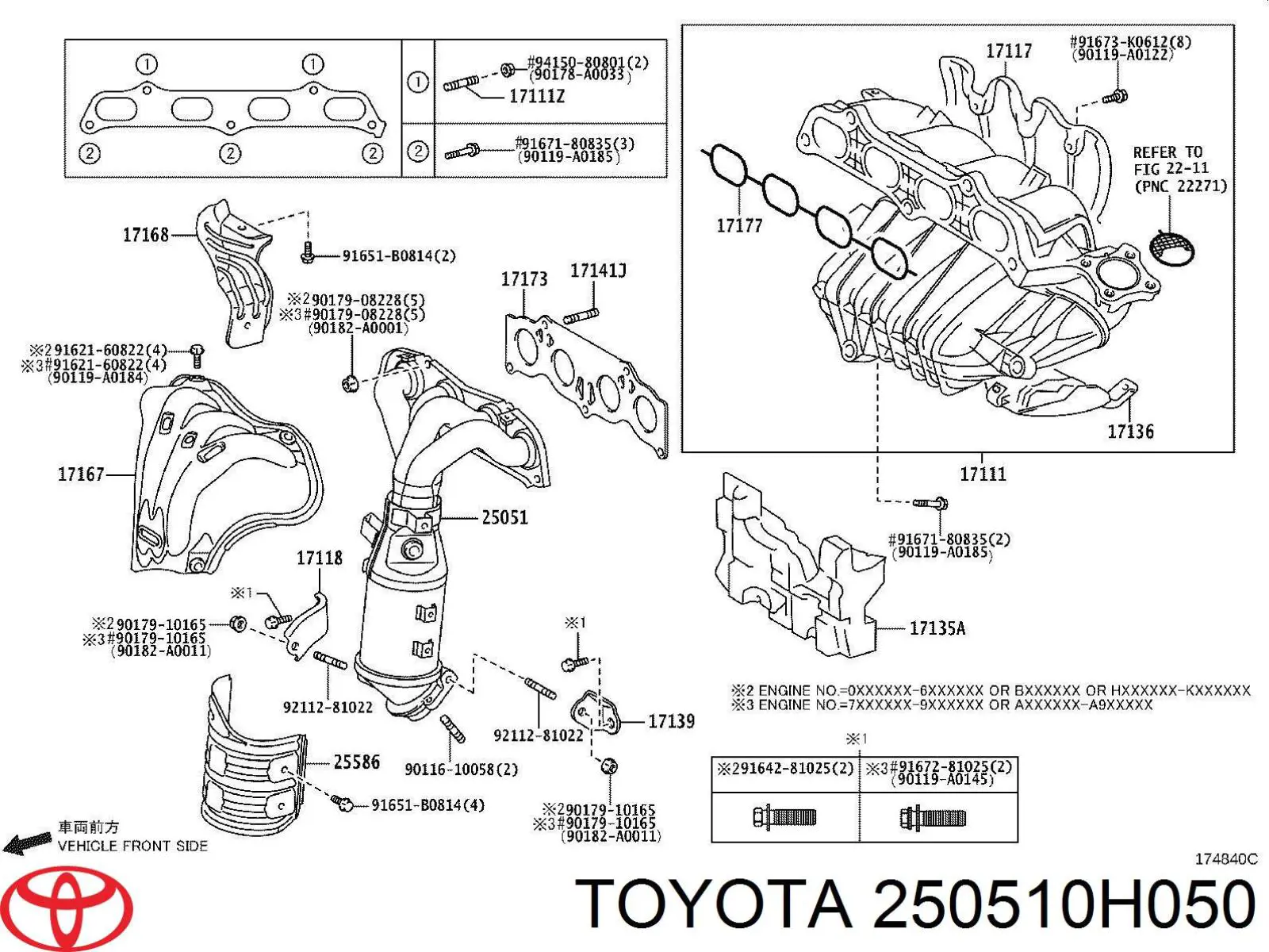  Катализатор Toyota Camry 