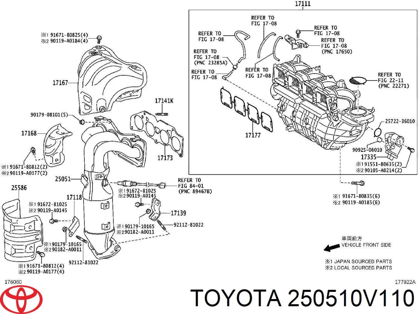 250510V110 Toyota 