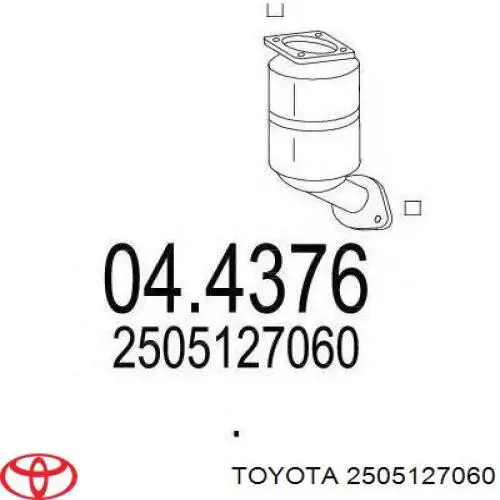  Катализатор Toyota Corolla 