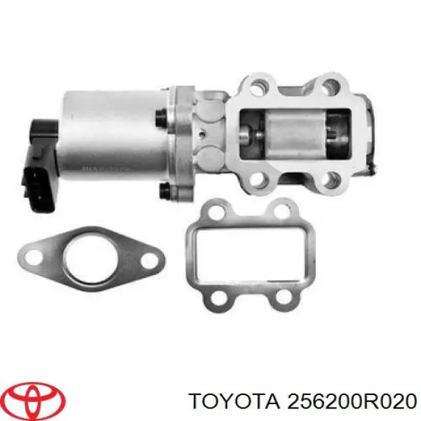 Válvula EGR de recirculação dos gases para Toyota Avensis (T25)