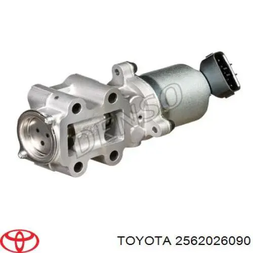 Клапан EGR, рециркуляции газов Toyota 2562026090