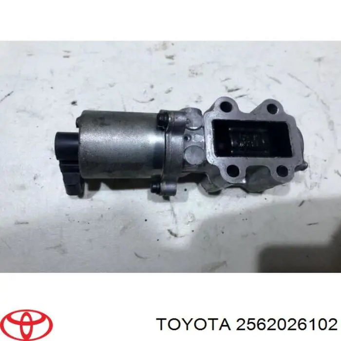 2562026102 Toyota válvula egr de recirculação dos gases