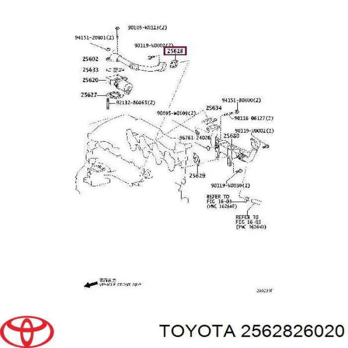  2562826020 Toyota