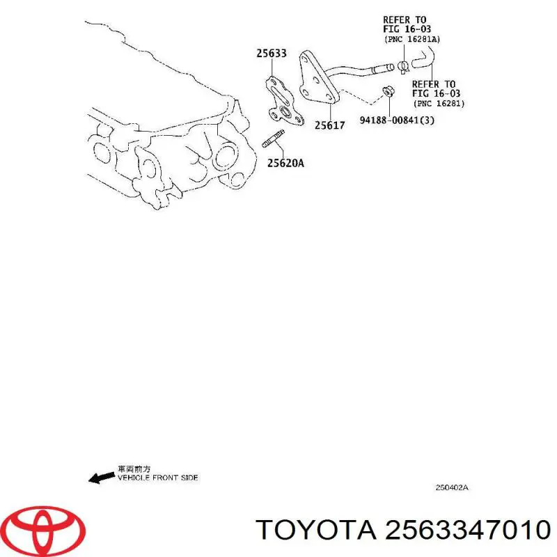  2563347010 Toyota