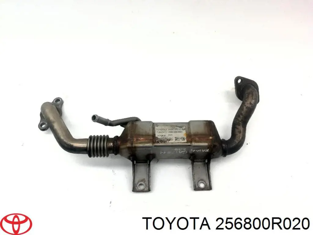 Радиатор системы EGR рециркуляции выхлопных газов на Toyota RAV4 III 