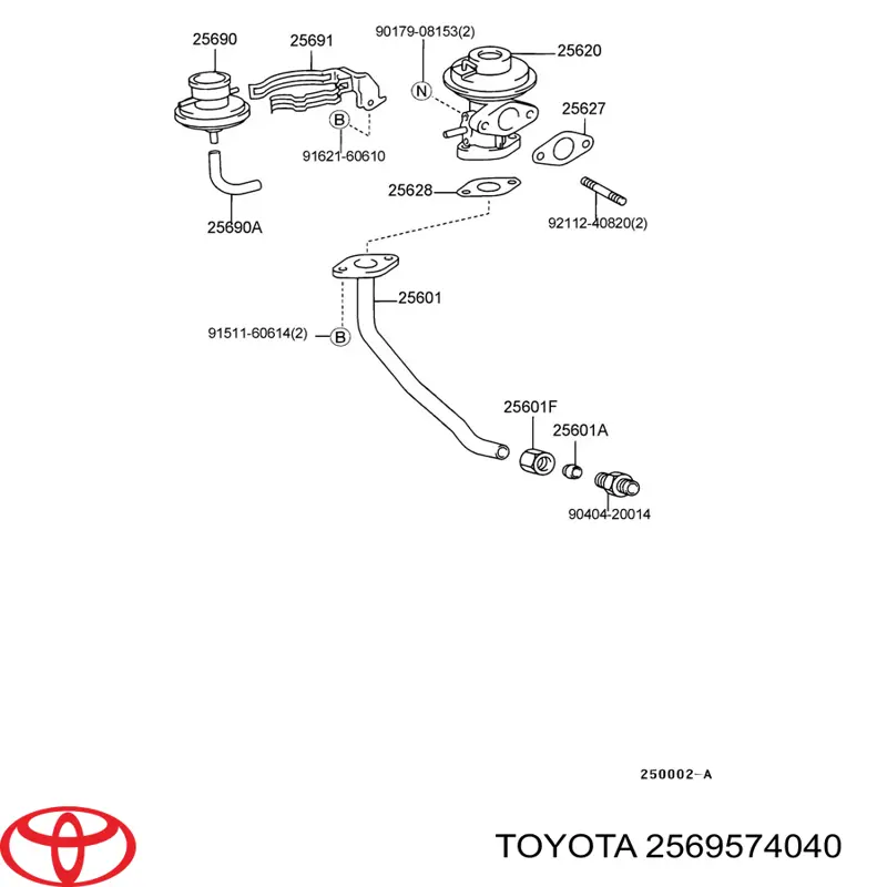  2569574040 Toyota