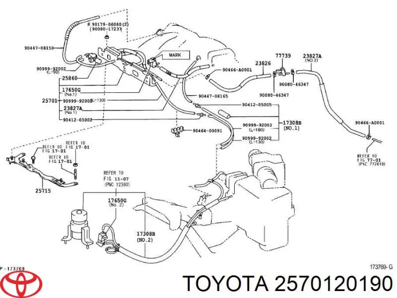  2570120190 Toyota