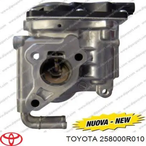 258000R010 Toyota válvula egr de recirculação dos gases