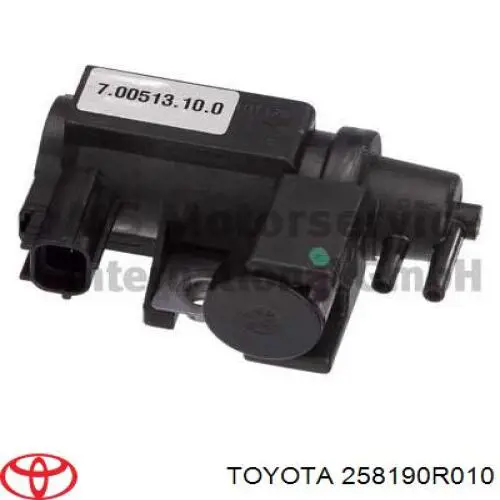 258190R010 Toyota клапан преобразователь давления наддува (соленоид)