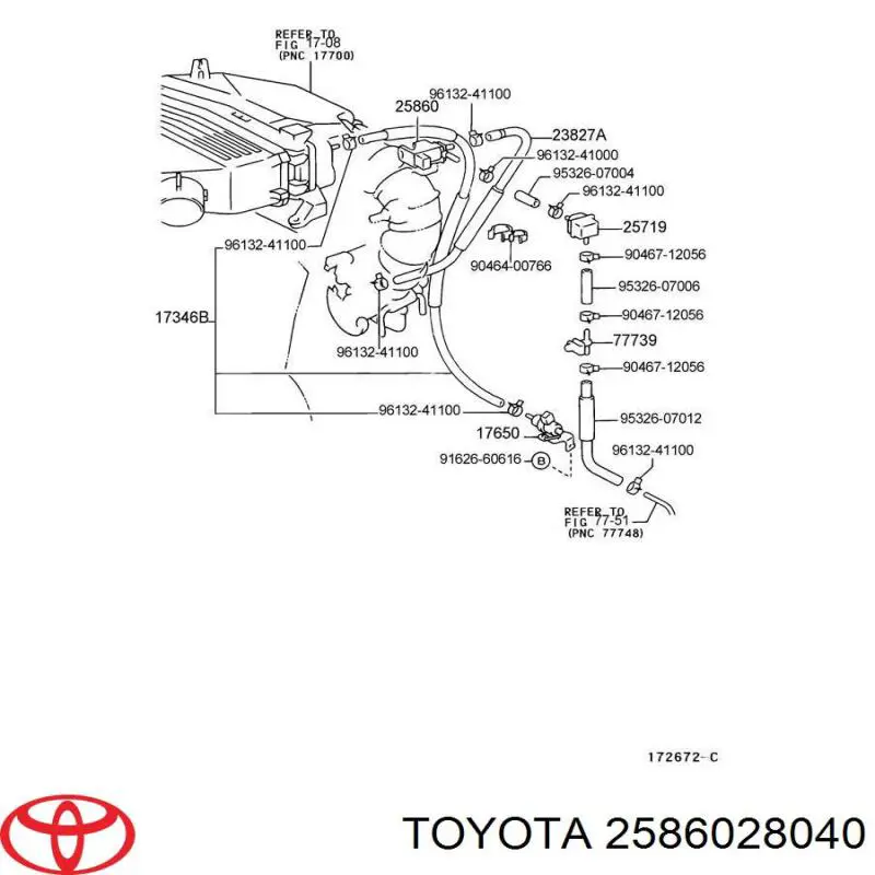  Toyota 2586028040 цена, от 9.88 USD