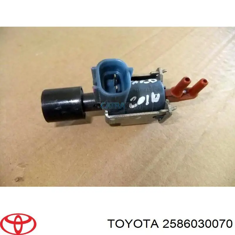 Válvula solenoide de regulação de comporta EGR para Toyota Yaris (P10)