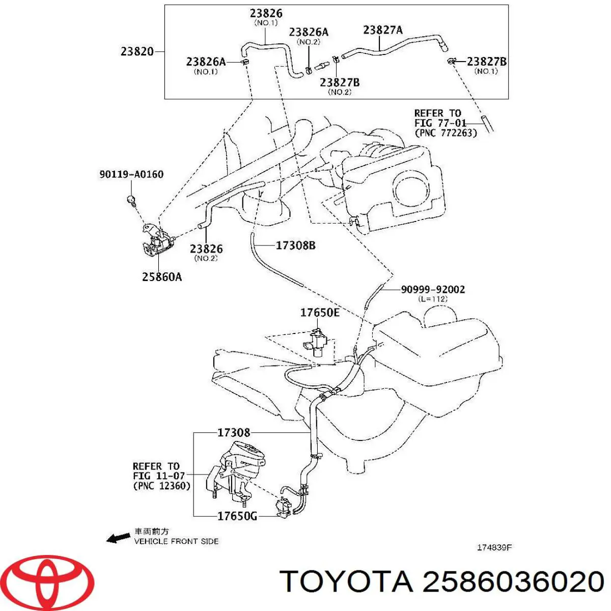  Toyota 2586036020 цена, от 38.01 USD
