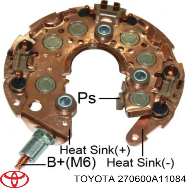 Генератор 270600A11084 Toyota