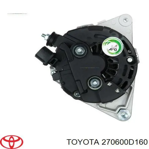 Генератор 270600D160 Toyota