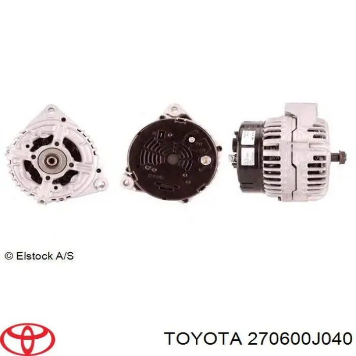 Купить 270600J04084 Toyota Генератор