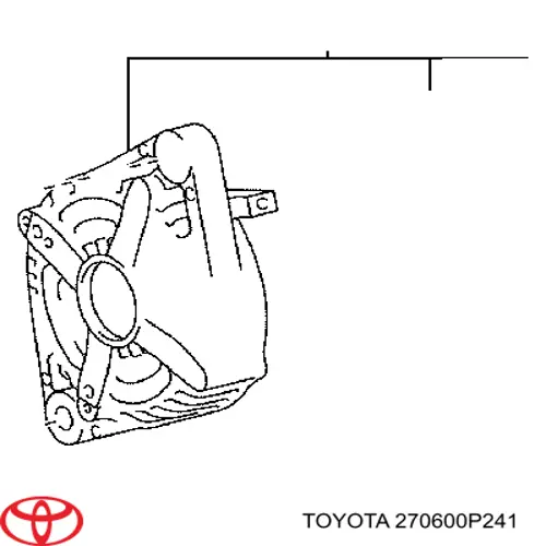 Автомобильный генератор Denso 2101131 цена, от 82.35 USD