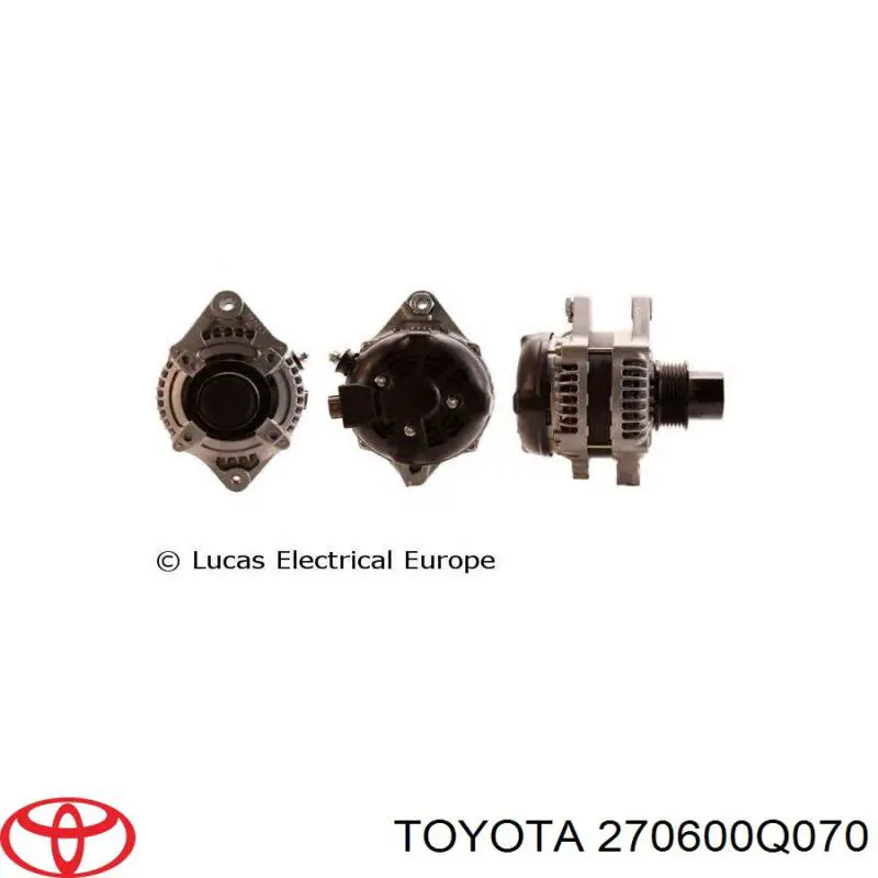 Купить 270600Q070 Toyota Генератор