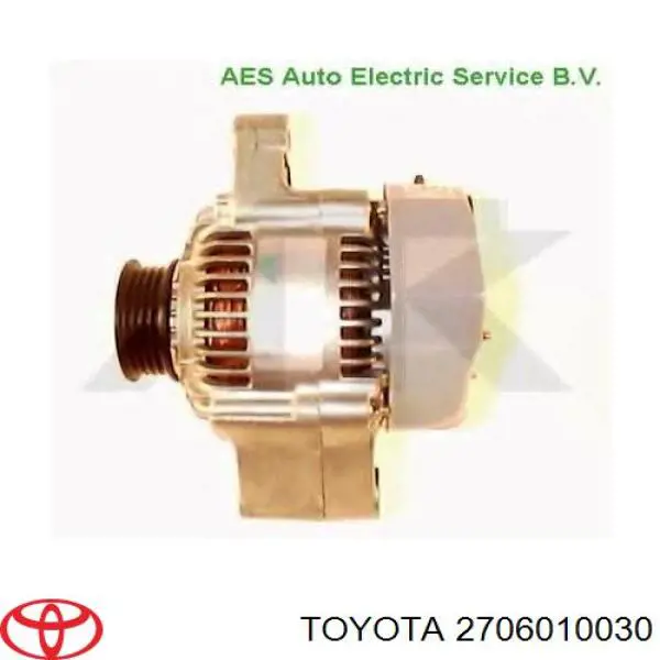 2706010050 Toyota Генератор автомобильный