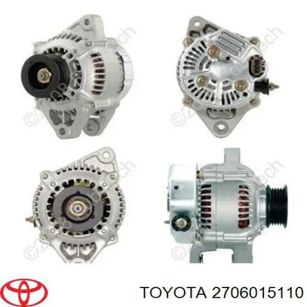 Автомобильный генератор Toyota 2706015110 цена, от 149.90 USD