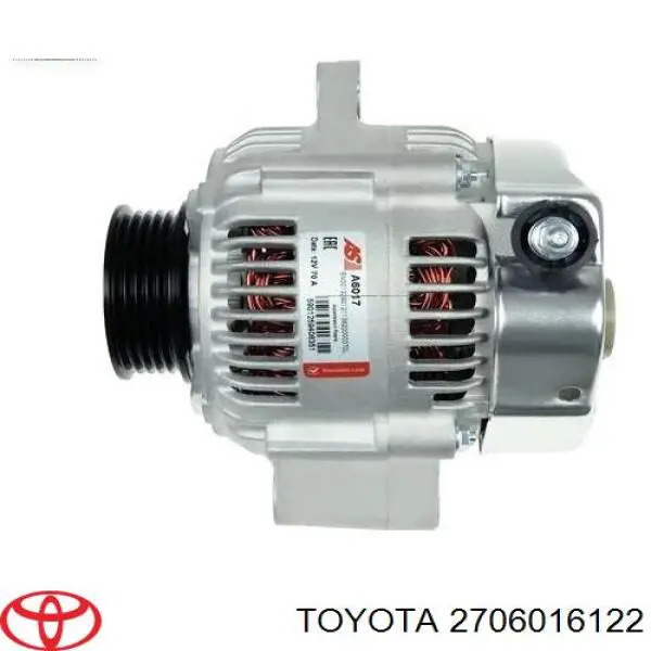 2706016122 Toyota генератор