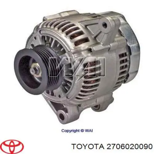 Генератор 213806 TYC