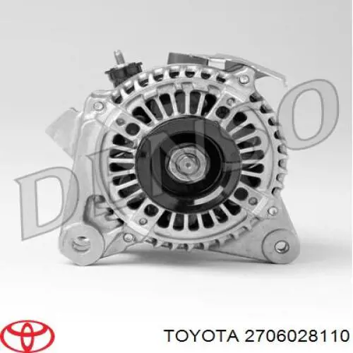 Генератор 2706028110 Toyota