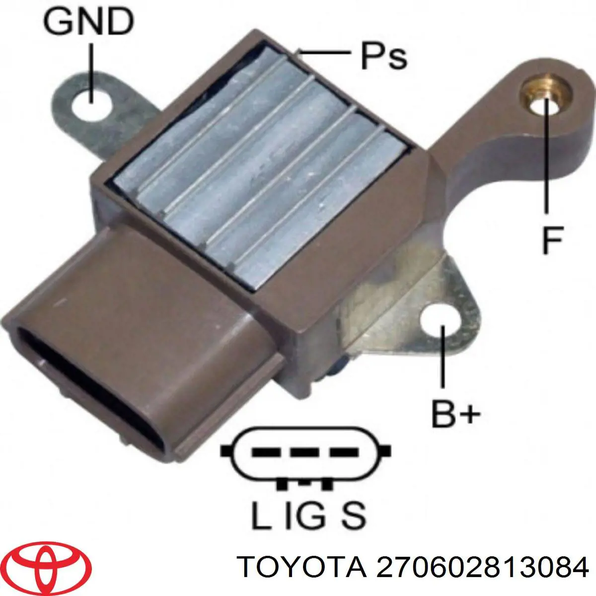 270602813084 Toyota Генератор автомобильный