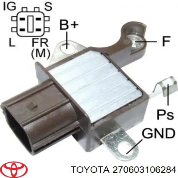 270603106284 Toyota gerador