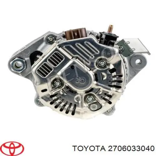 Генератор автомобиля Toyota 2706033040